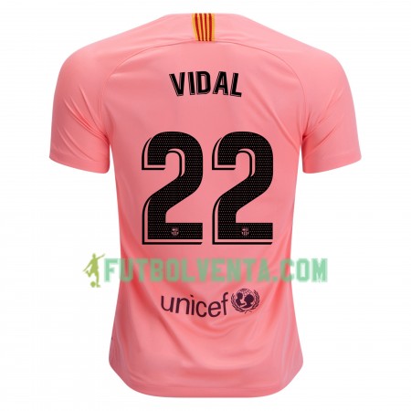 Camiseta de fútbol FC Barcelona Arturo Vidal 22 3ª equipación 2018/2019 Camiseta de fútbol FC Barcelona Arturo Vidal 22 3ª equipación 2018/2019